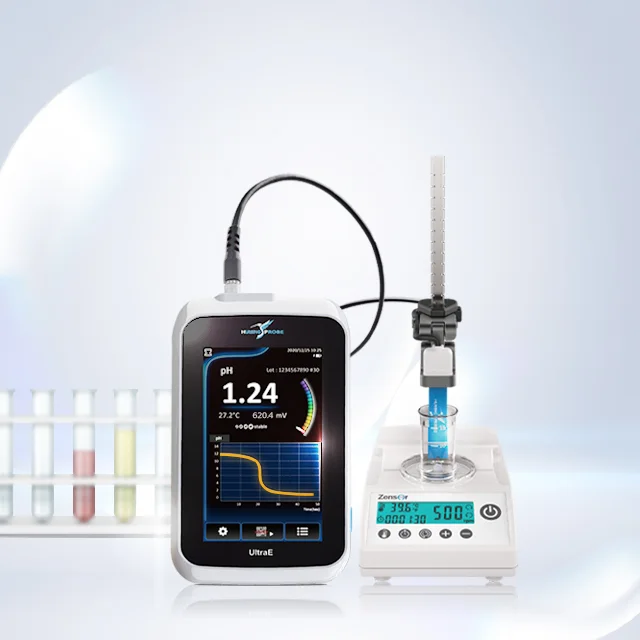 Continuous micro pH detection can be provided by the calibration-free pH monitor system/ Humming Probe UltraE